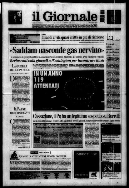 Il giornale : quotidiano del mattino